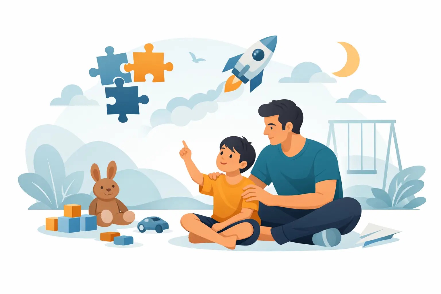 Father Raising Autistic Child: What Helps