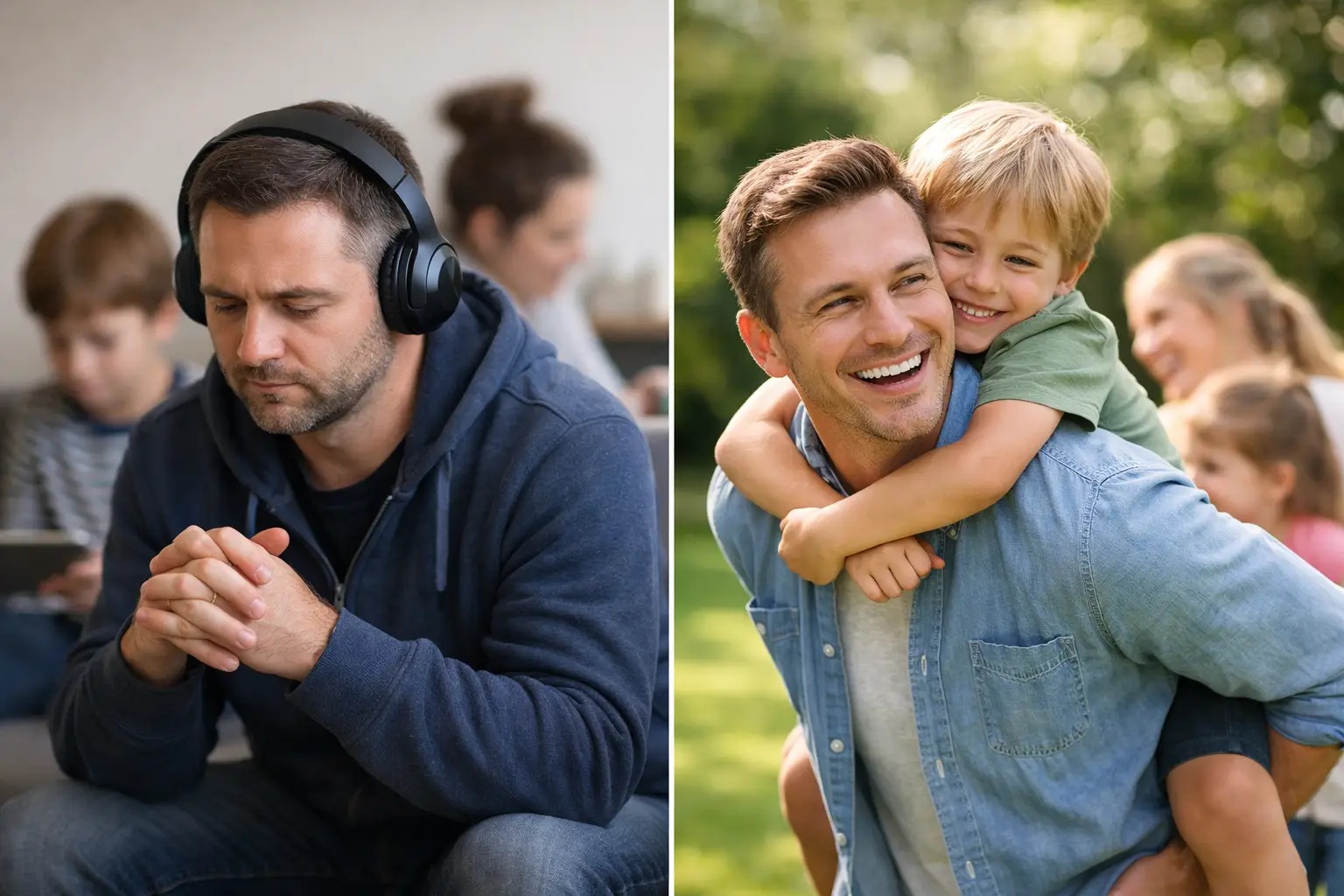 Autistic Dad vs Neurotypical Dad in Family Life