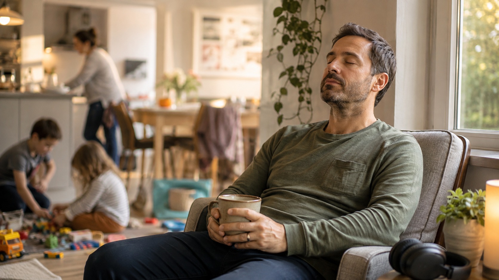 Why Fathers Need Sensory Breaks During Family Life